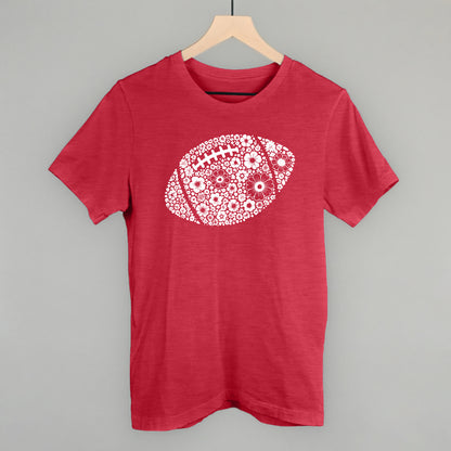 Floral Football White