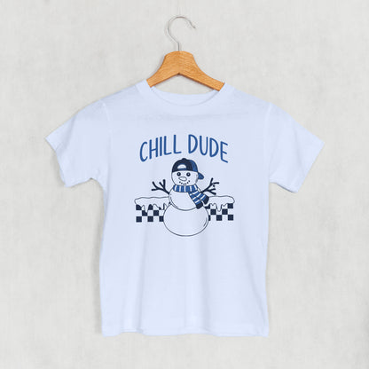 Chill Dude Snowman Doodle (Kids)