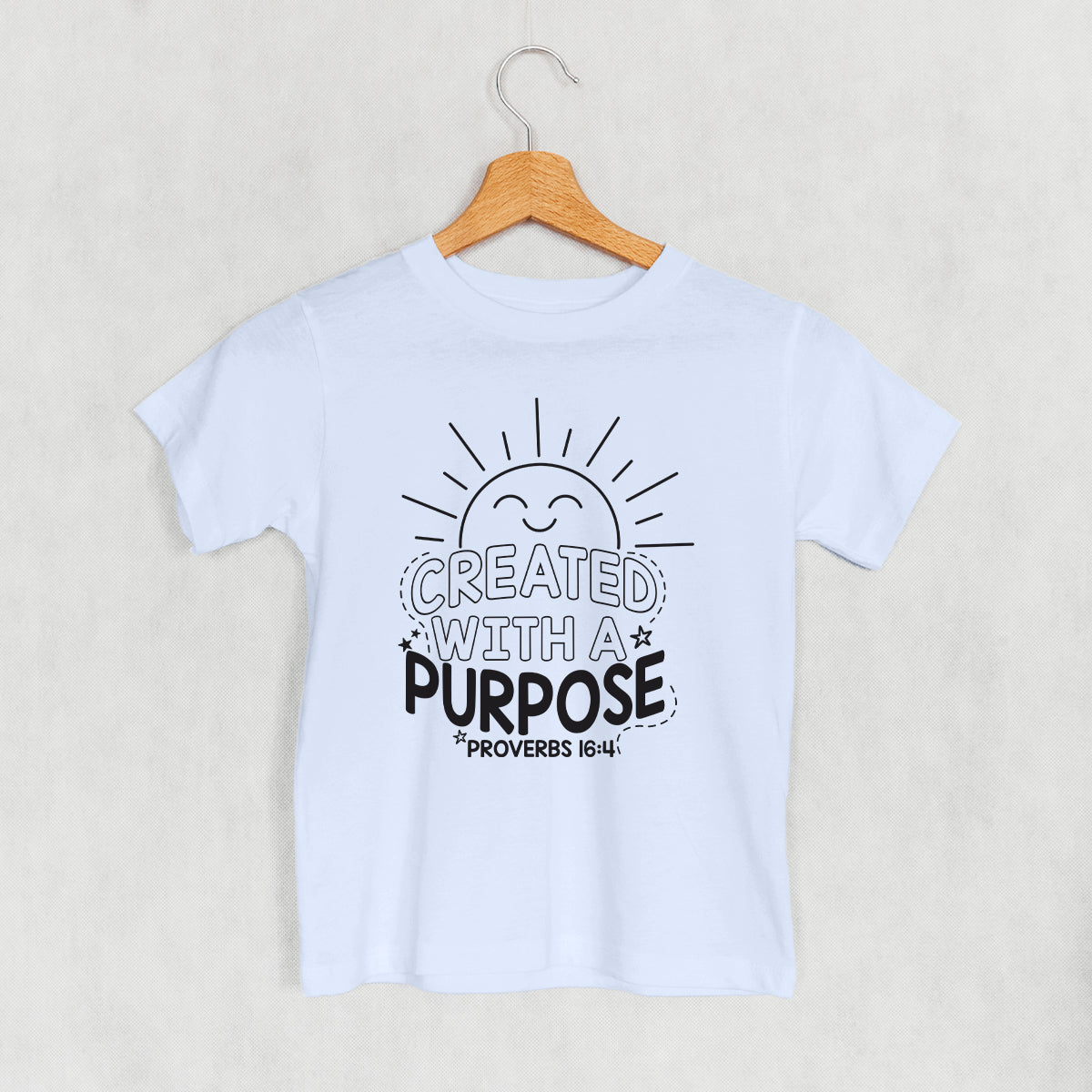 Proverbs Created With a Purpose Kids T Shirt Proverbs Created With a Purpose Kids T Shirt