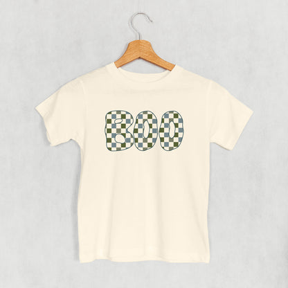 Boo Checkered (Blue & Green) (Kids)