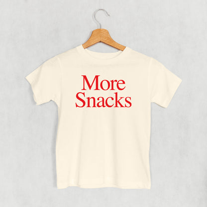 More Snacks Text (Kids)