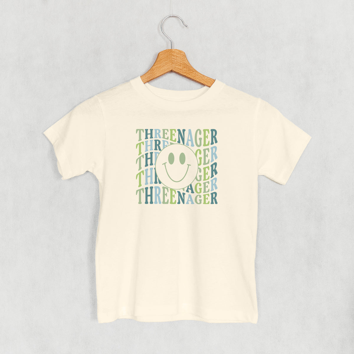 Threenager (Blue + Green) (Kids)