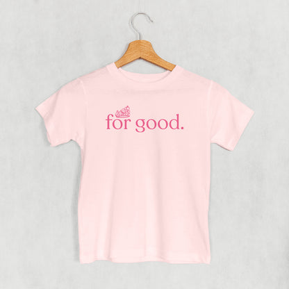 For Good Pink Crown (Kids)