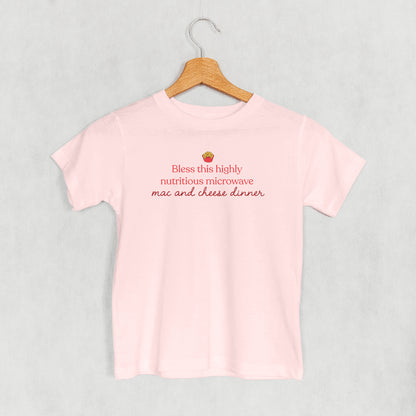 Bless This Highly Nutritious Microwave Mac & Cheese (Kids)