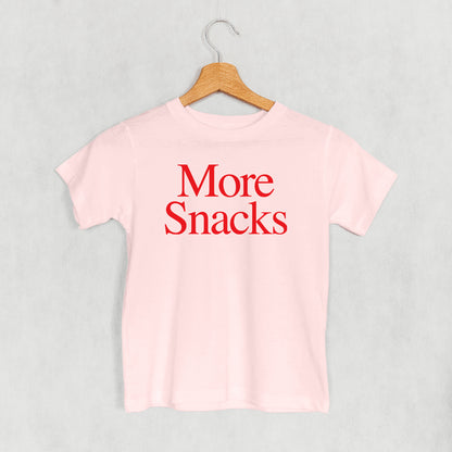 More Snacks Text (Kids)