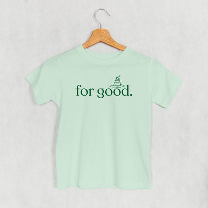 For Good Green Witch Hat (Kids)