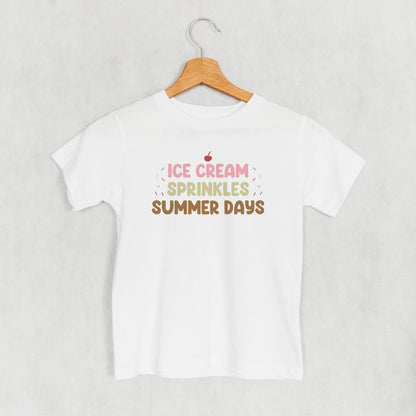 Ice Cream, Sprinkles, Summer Days (Kids)