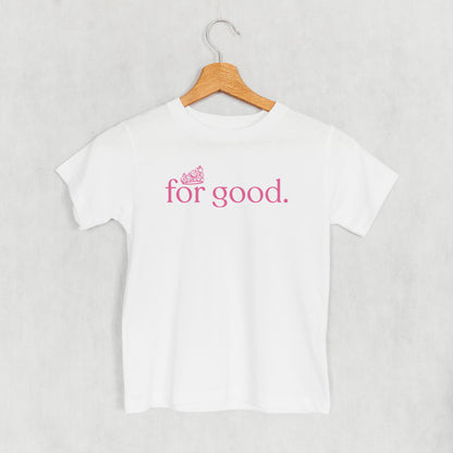 For Good Pink Crown (Kids)