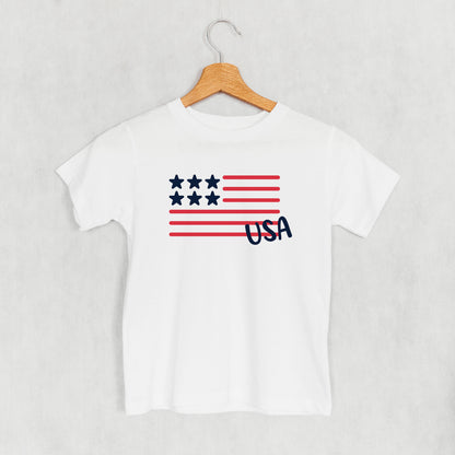 USA Flag Doodle (Kids)