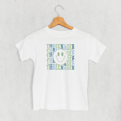 Threenager (Blue + Green) (Kids)