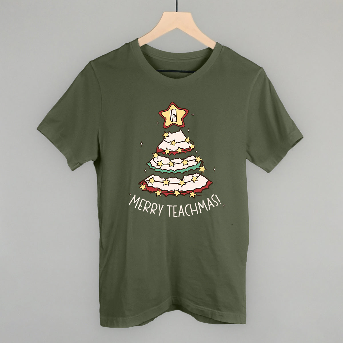 Merry Teachmas Tree Doodle