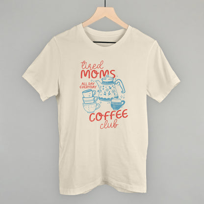 Tired Moms Coffee Club Doodle