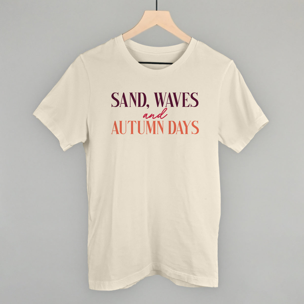 Sand Waves And Autumn Days