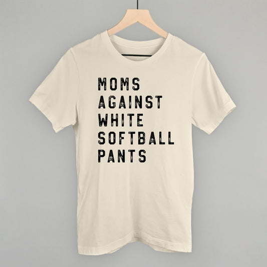 Moms Against White Softball Pants