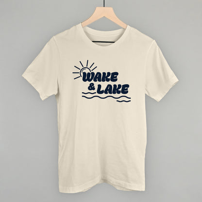 Wake And Lake (Navy Blue)