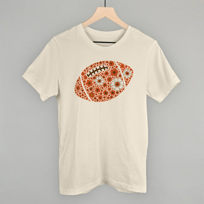 Floral Football Orange