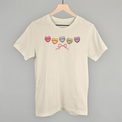 Faith Candy Hearts + Bow