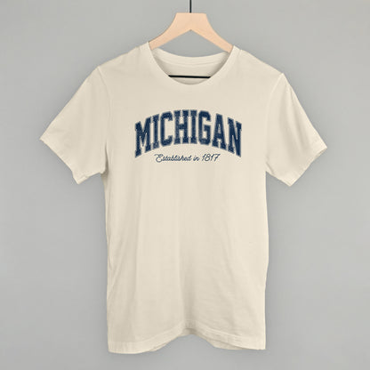Michigan Varsity Arch (Blue)
