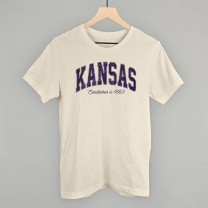 Kansas Varsity Arch (Purple)