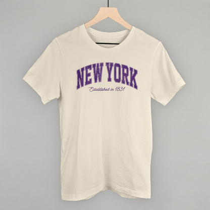 New York Varsity Arch (Purple)