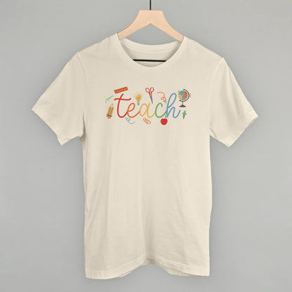 Teach Rainbow Script + Doodles