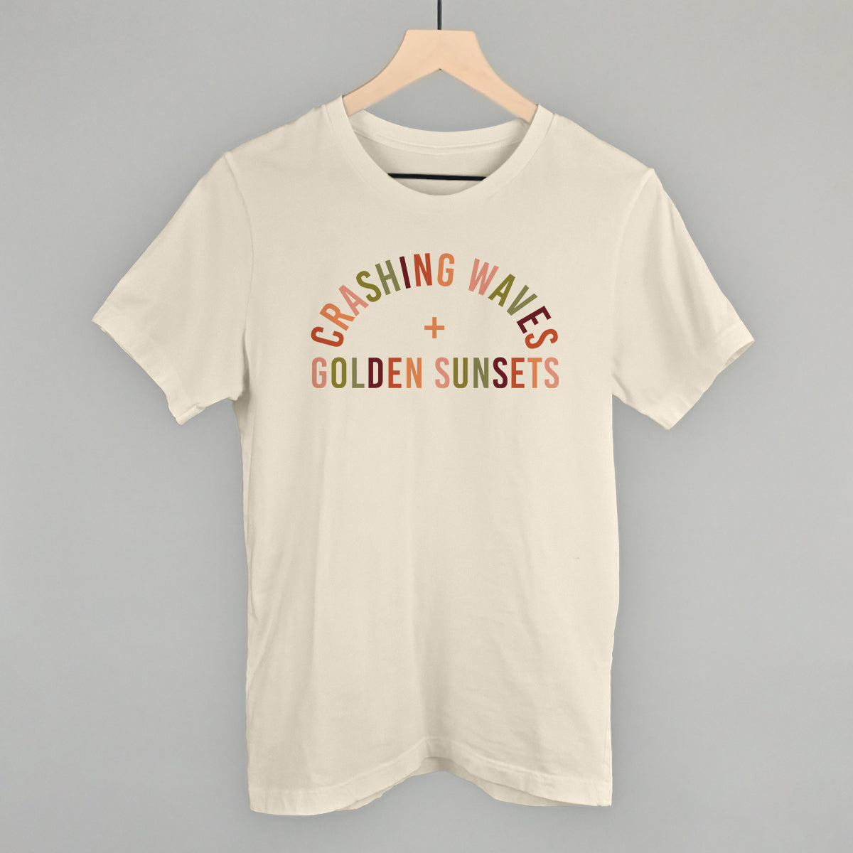Crashing Waves And Golden Sunsets