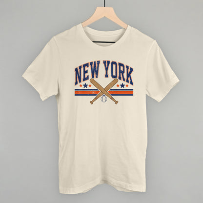 New York Baseball (Blue/Orange)