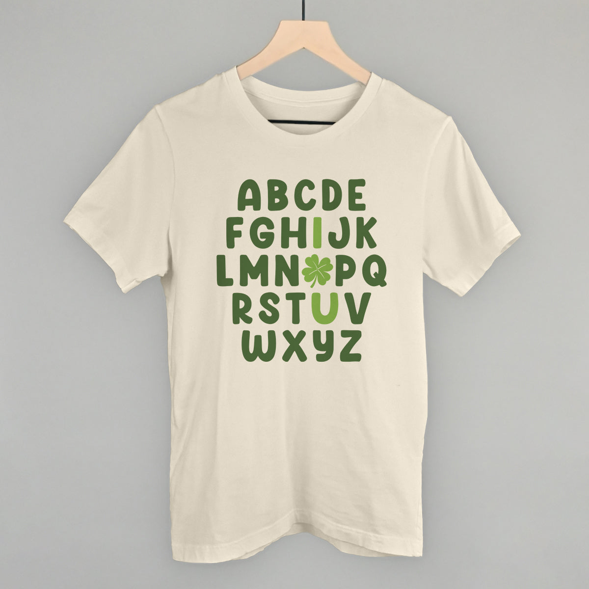 I Love You Clover Alphabet