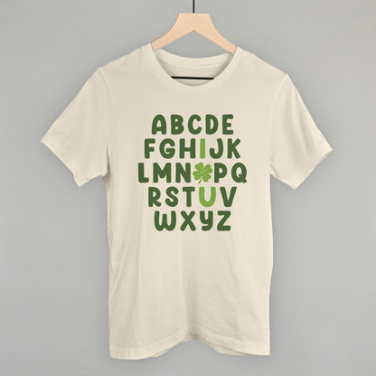 I Love You Clover Alphabet