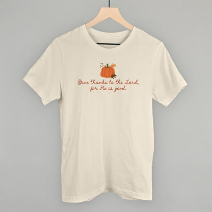 Give Thanks To The Lord Pumpkin