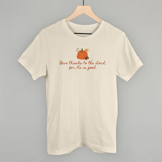 Give Thanks To The Lord Pumpkin