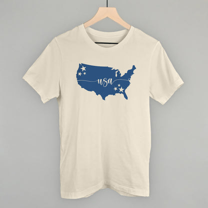 USA Silhouette Script