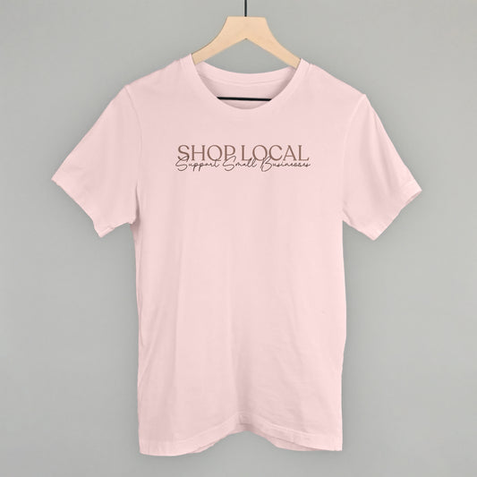 Shop Local Support Small Businesses (Tan)