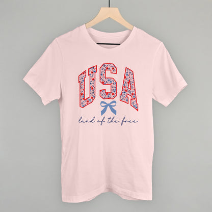 USA Floral Arch + Bow