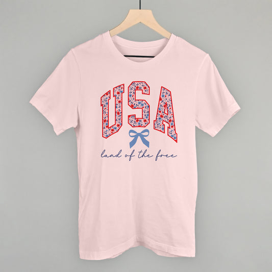 USA Floral Arch + Bow