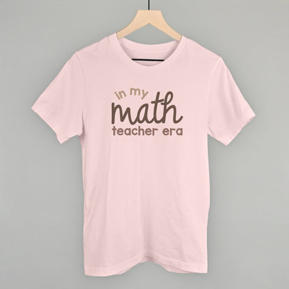 In My Math Teacher Era