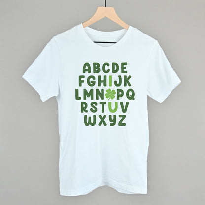 I Love You Clover Alphabet