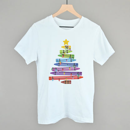 Crayon Christmas Tree