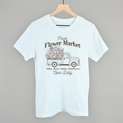 Fresh Flower Market Truck