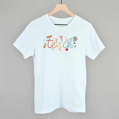 Teach Rainbow Script + Doodles