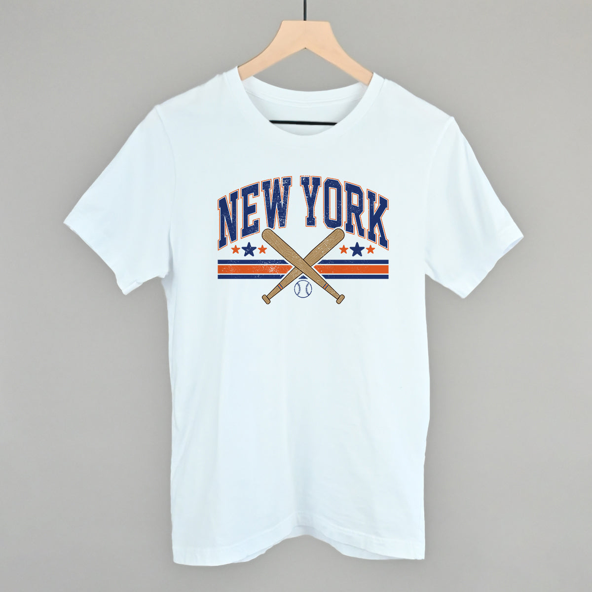 New York Baseball (Blue/Orange)