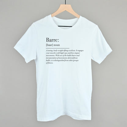 Barre Definition