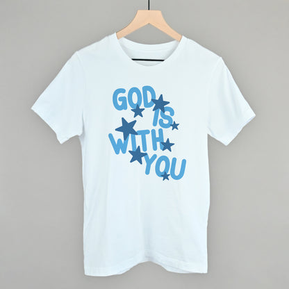 God Is With You Blue Stars