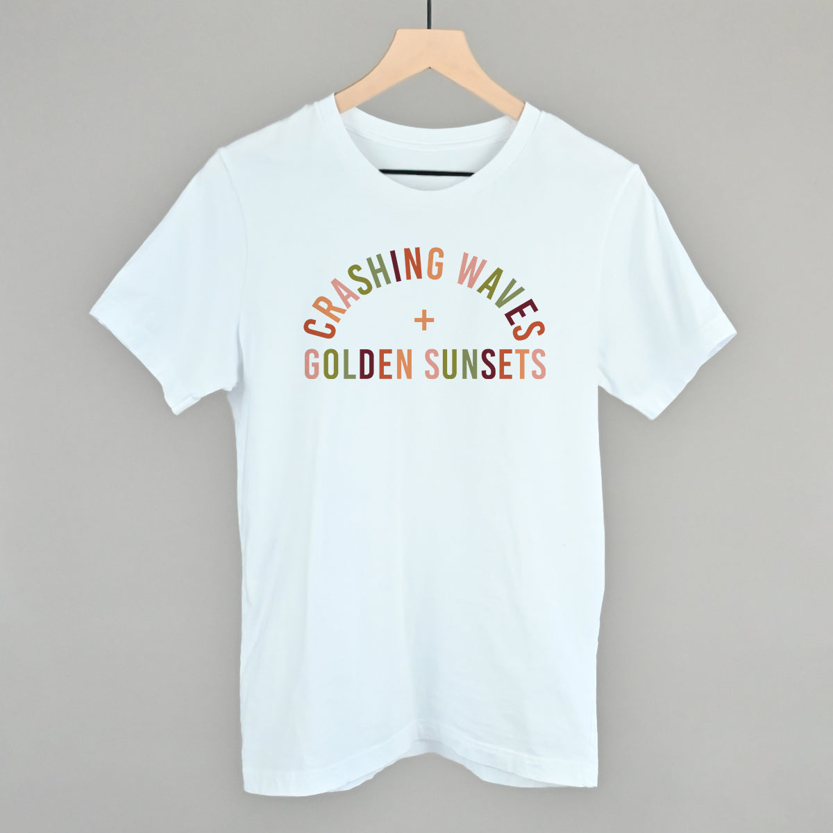 Crashing Waves And Golden Sunsets