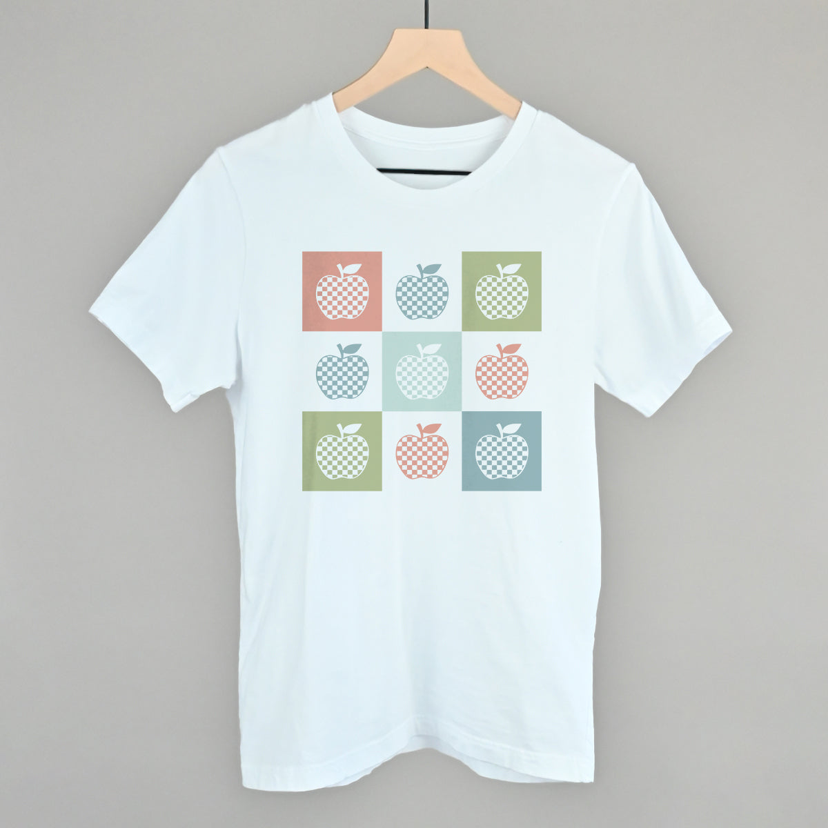 Checkered Apples Grid