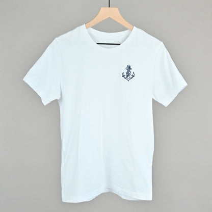 Anchor Doodle (Navy Blue) (Left Chest)
