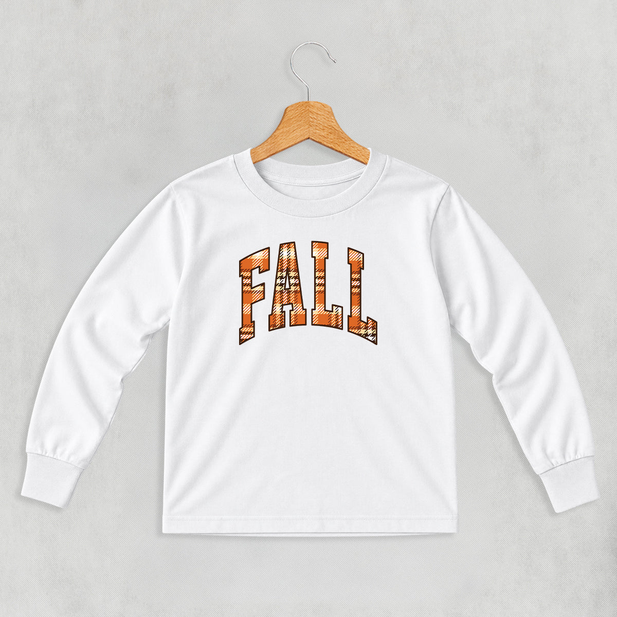 Fall Flannel Print Arch (Kids)