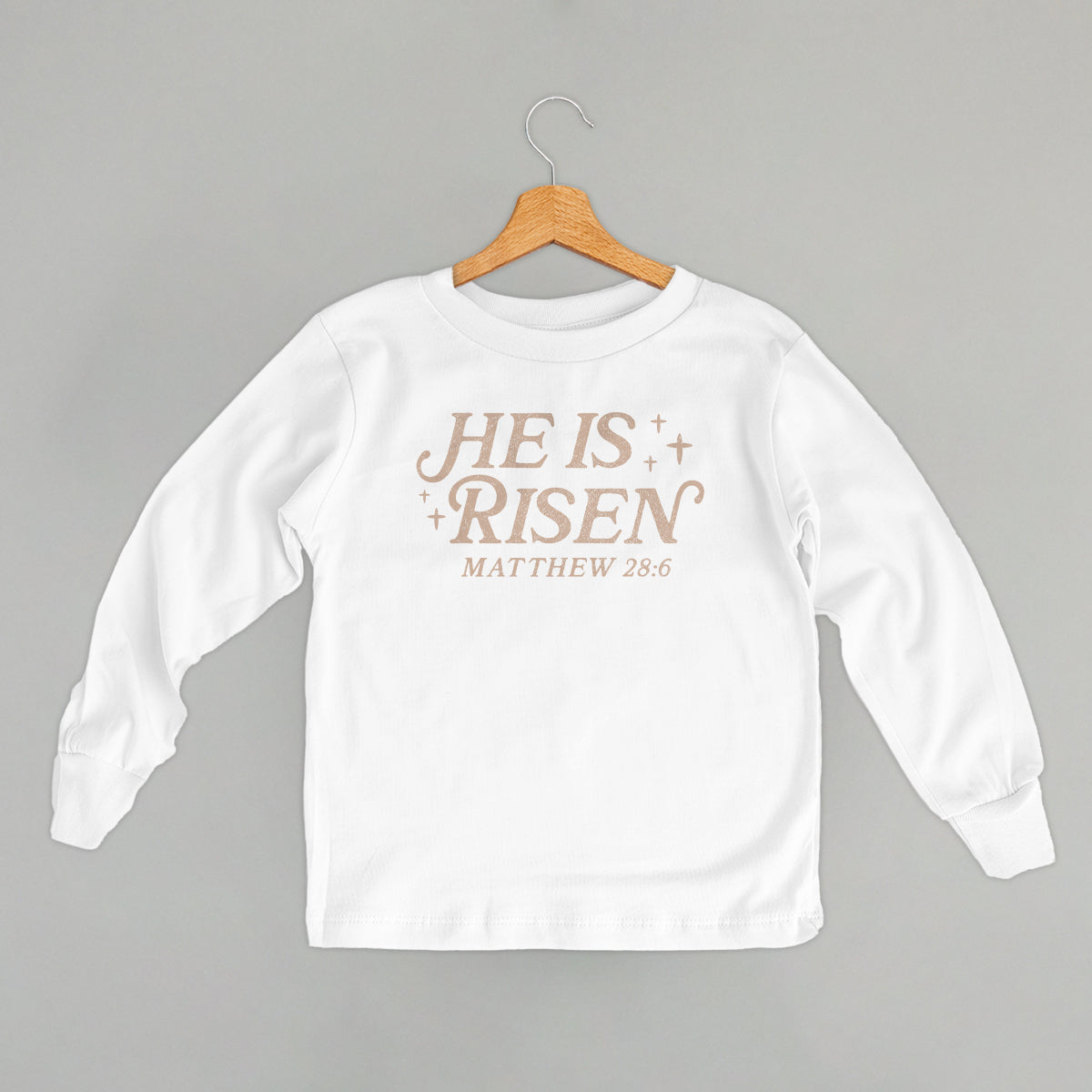 He Is Risen Distressed (Kids)