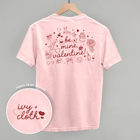 Be Mine, Valentine Doodles (Back Print)