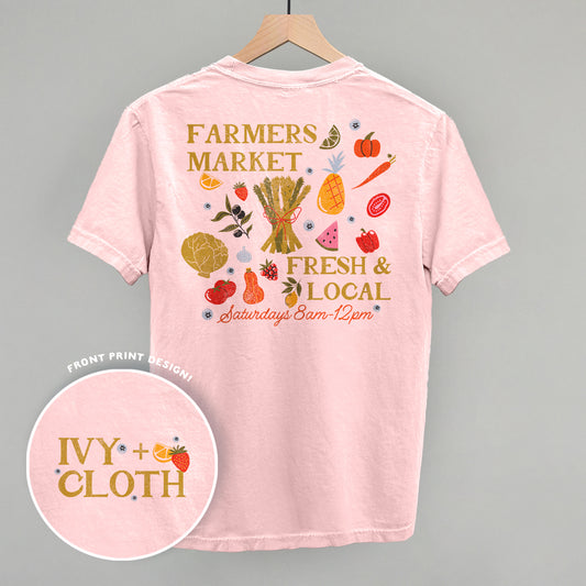 Fresh & Local Farmers Market (Back Print)